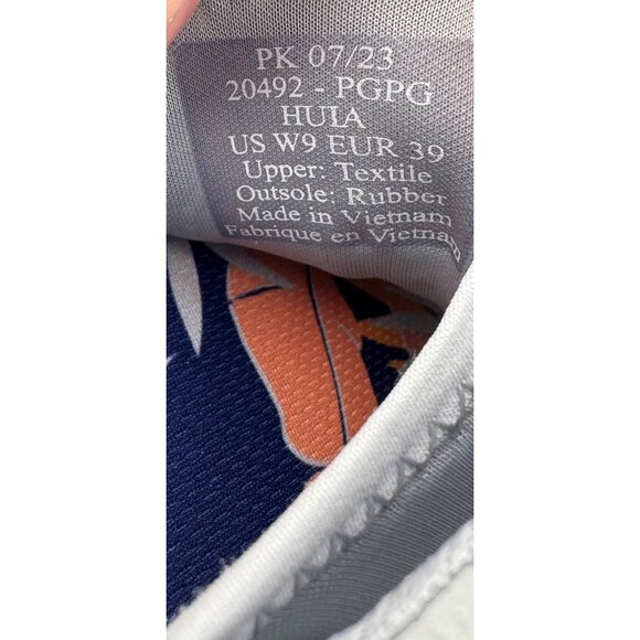 OluKai Women’s Slip-On Athletic Shoes Light Gray White Size US 9 EU 39 - Picture 10 of 11